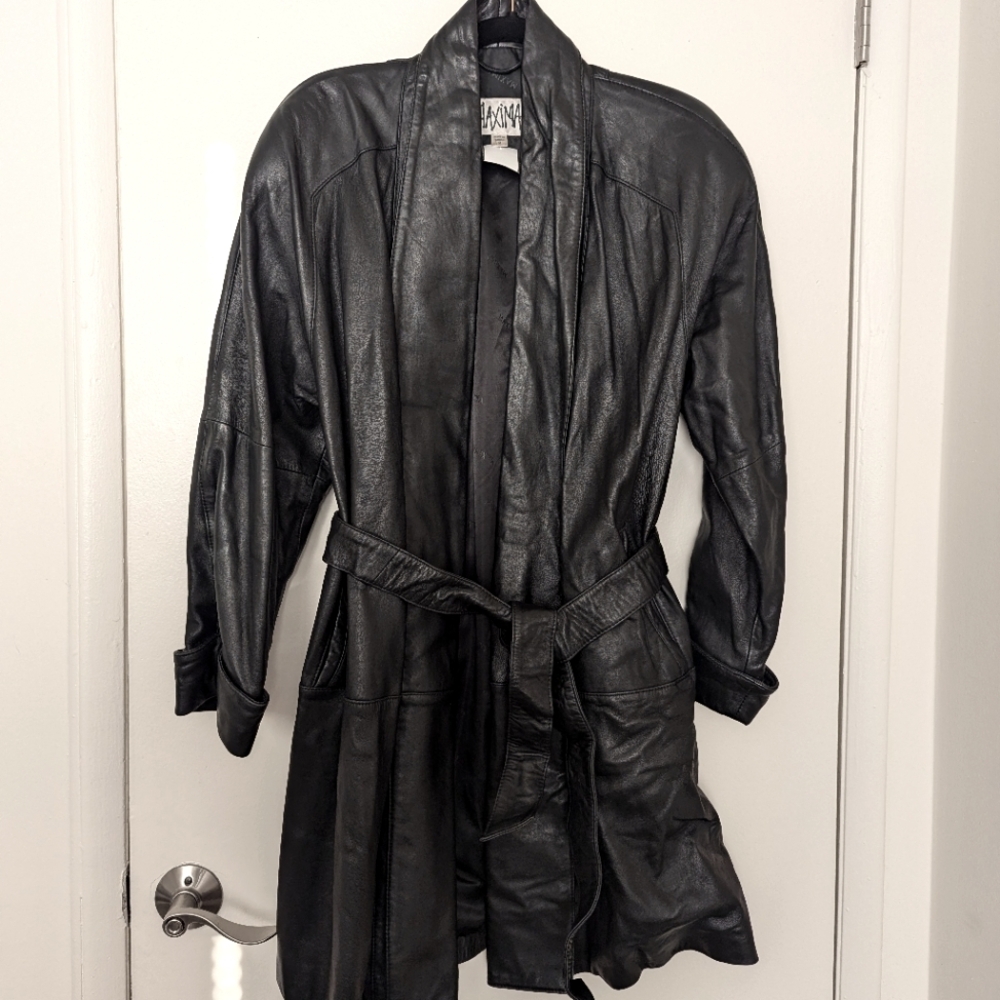 MAXIMA leather jacket